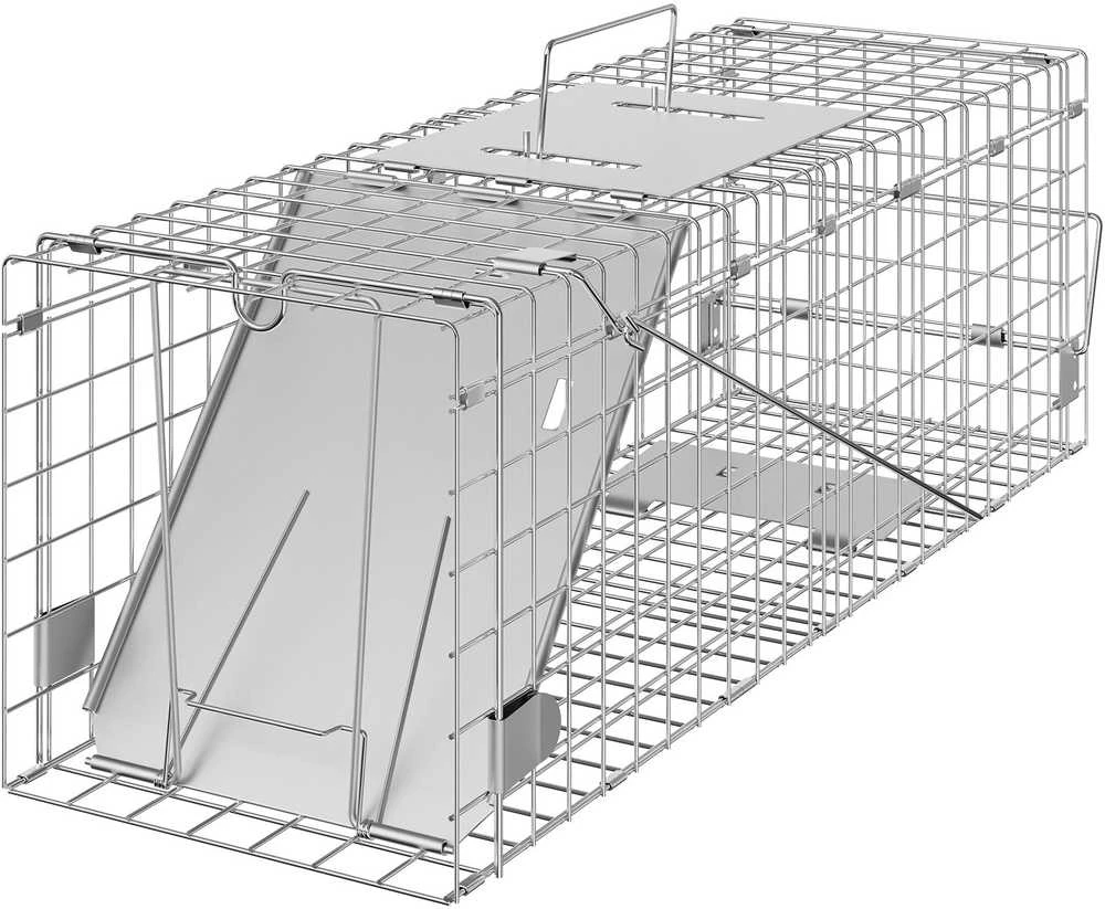 VEVOR Gyvūnų gaudyklė su rankena 61x20x20 cm