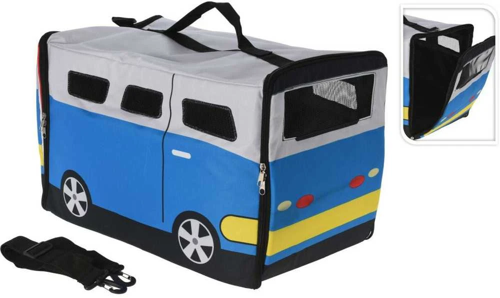 Pets Collection Gyvūnų transporteris 52x30x32,5 cm mėlynas