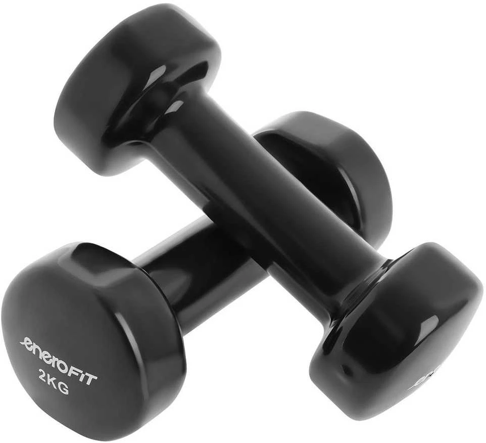 Enero Hanteliai su stovu 12kg