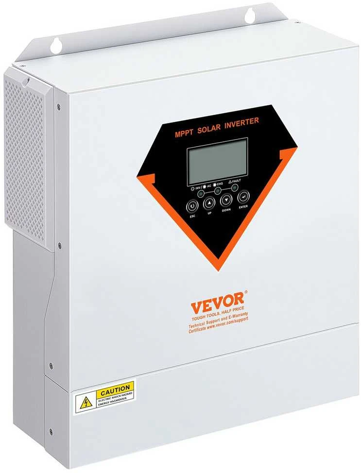VEVOR Hibridinis saulės inverteris įkroviklis 3500W