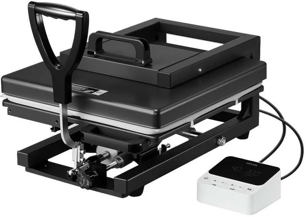 VEVOR Hibridinis šilumos presas 5-in-1, 380x380 mm