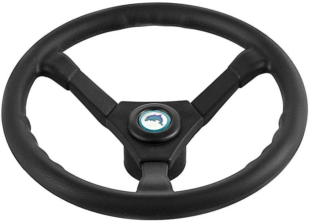 VEVOR 300 AG hidraulinis vairavimo komplektas valčiai – aliuminio cilindras, 34 cm vairas, 3 m žarna su ORB jungtimis