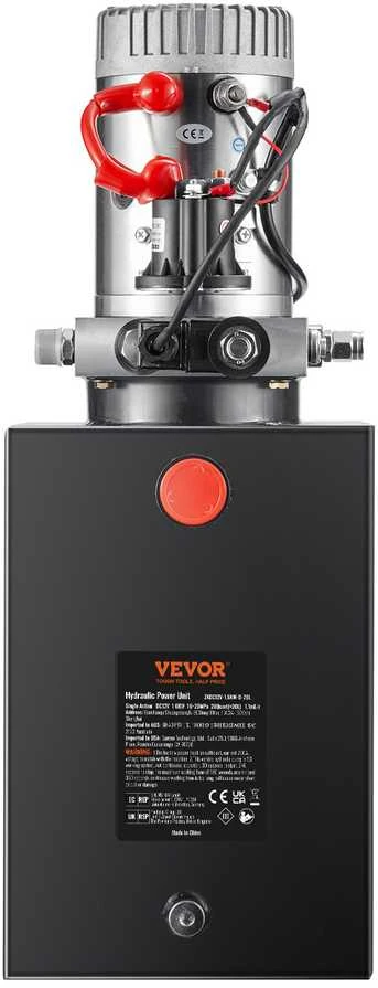 VEVOR Hidraulinis siurblys 20 litrų vienpusis DC 12V