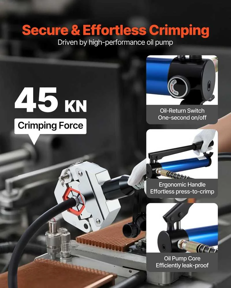 VEVOR Hidraulinis žarnos presuotojas automobiliams