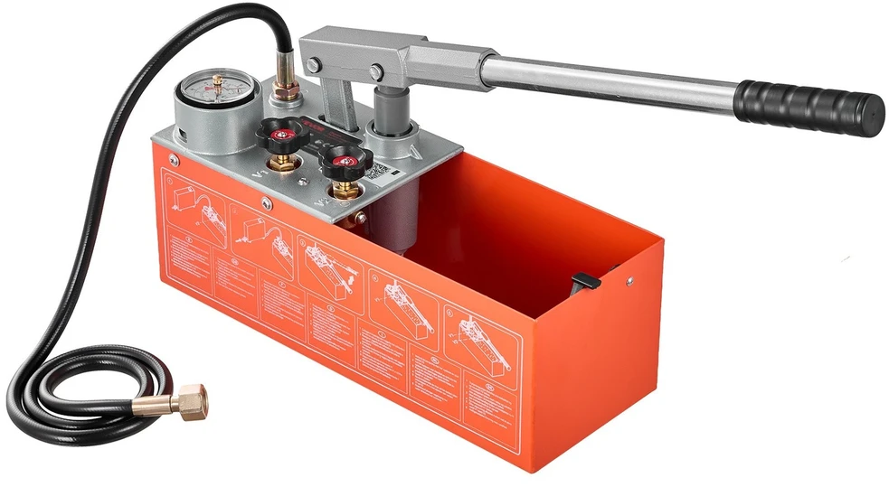 VEVOR Hidrostatinis bandymo siurblys 7,57 L, 0–60 bar