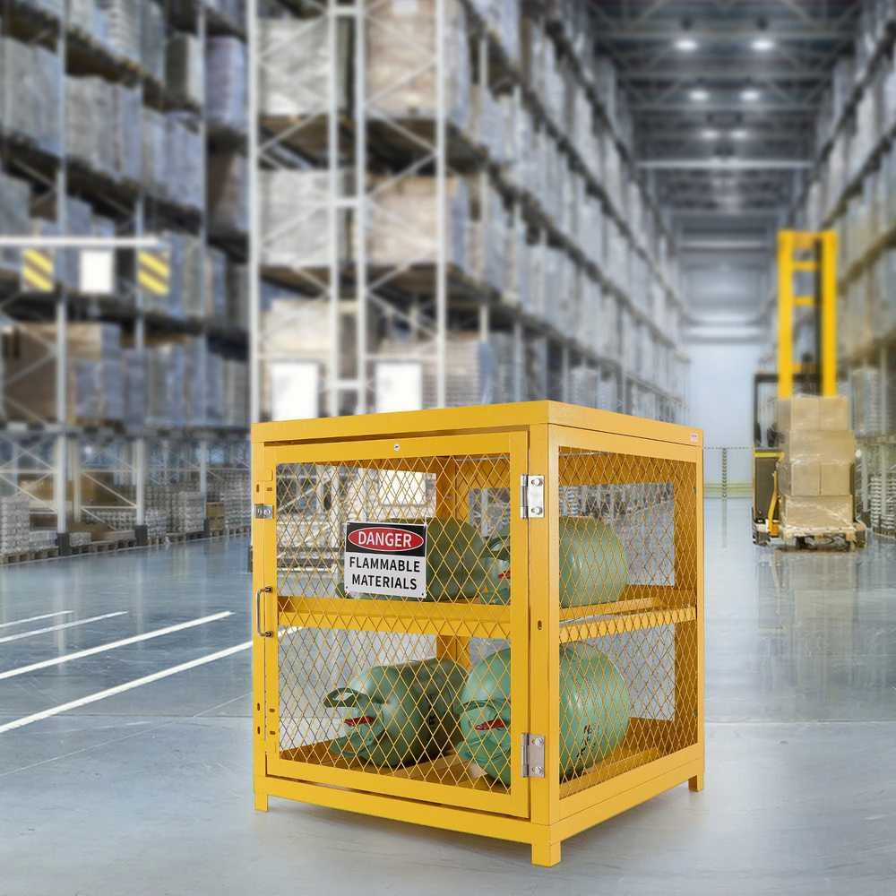 VEVOR Horizontalus cilindrų laikymo spinta 4x15 kg