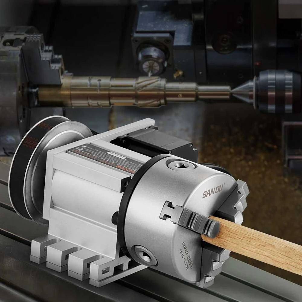 VEVOR Indeksavimo padalymo galvutė su 3 žandų griebtuve CNC