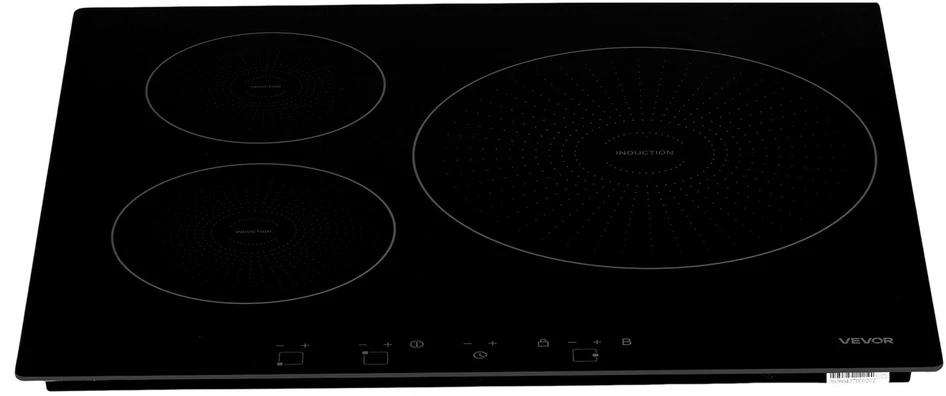 Indukcinė kaitlentė 60 cm, 3 zonos