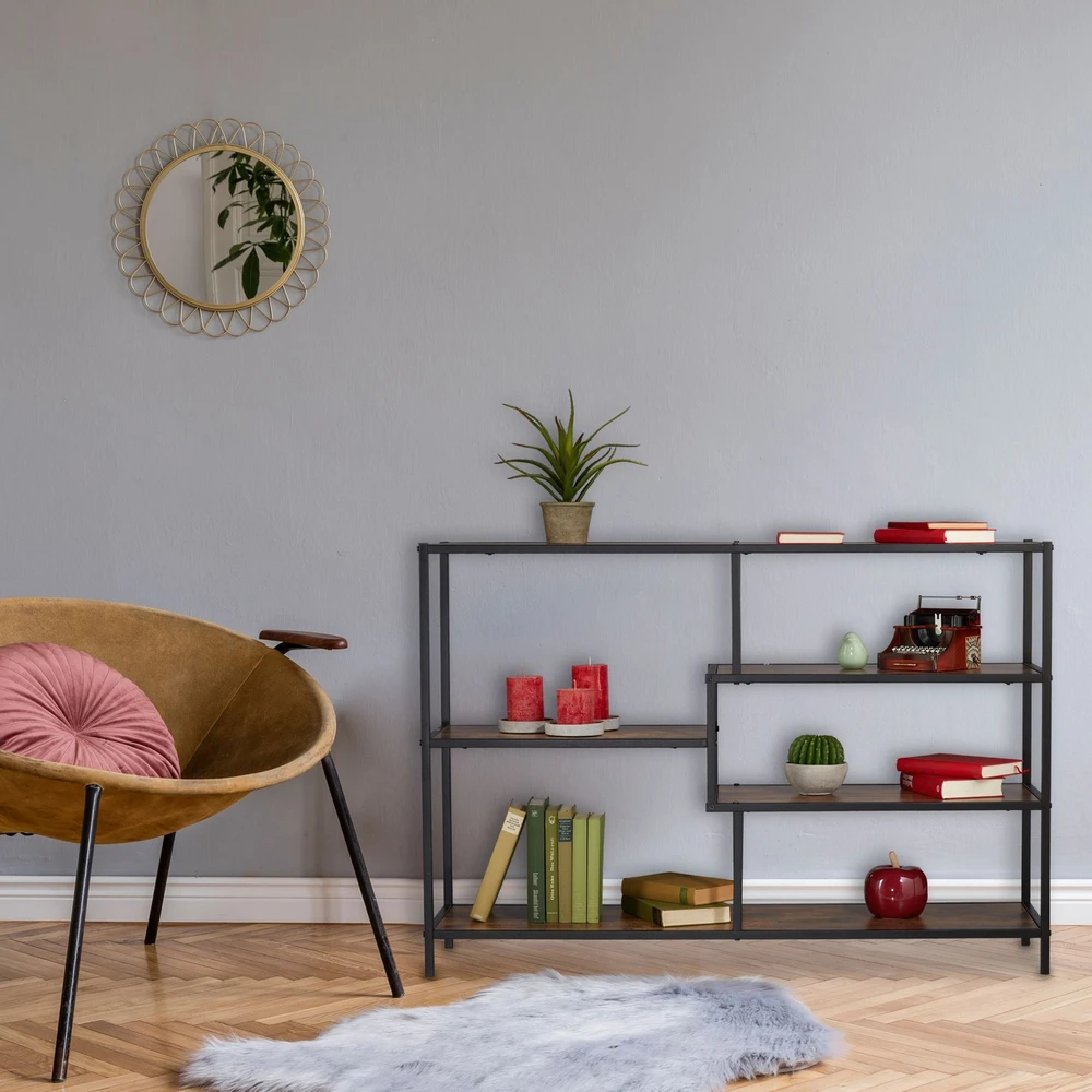 Relaxdays Industrinio stiliaus lentyna