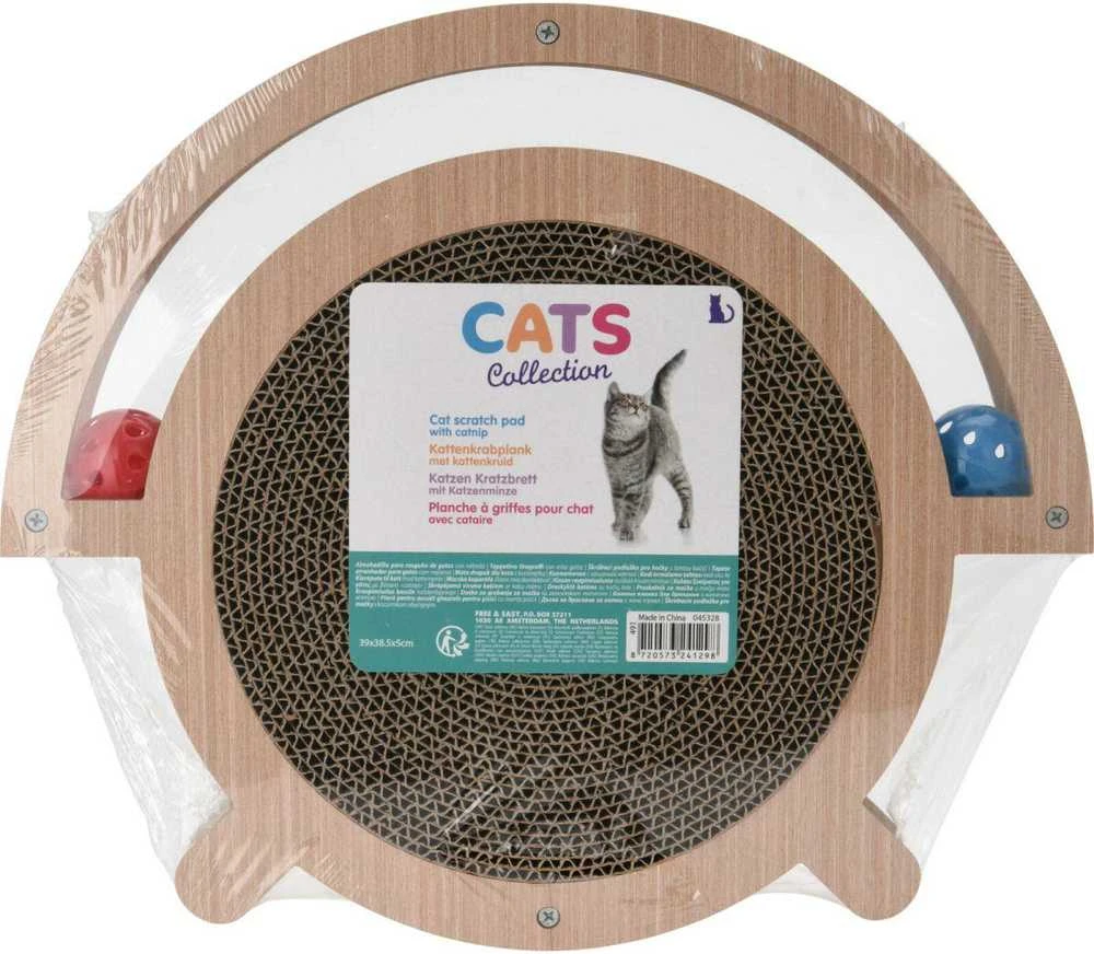 Cats Collection Interaktyvus kačių draskiklis su kamuoliukais