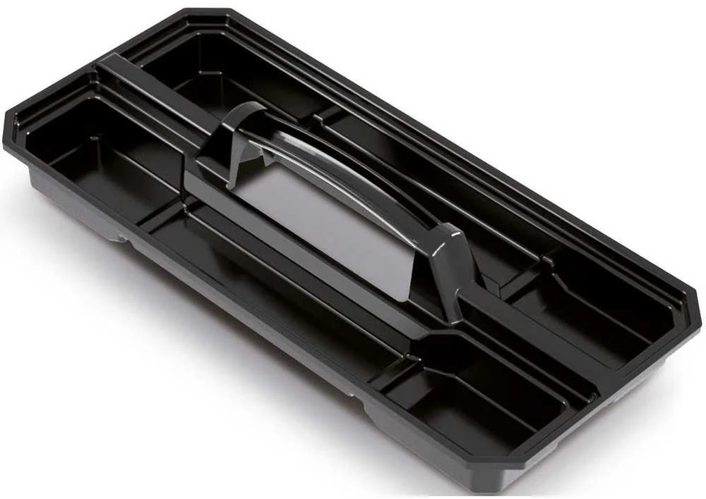 Prosperpla Darbo įrankių dėžė KISTENBERG Titan Plus, 55,4 x 28,6 x 27,6 cm, pilka/juoda sp.
