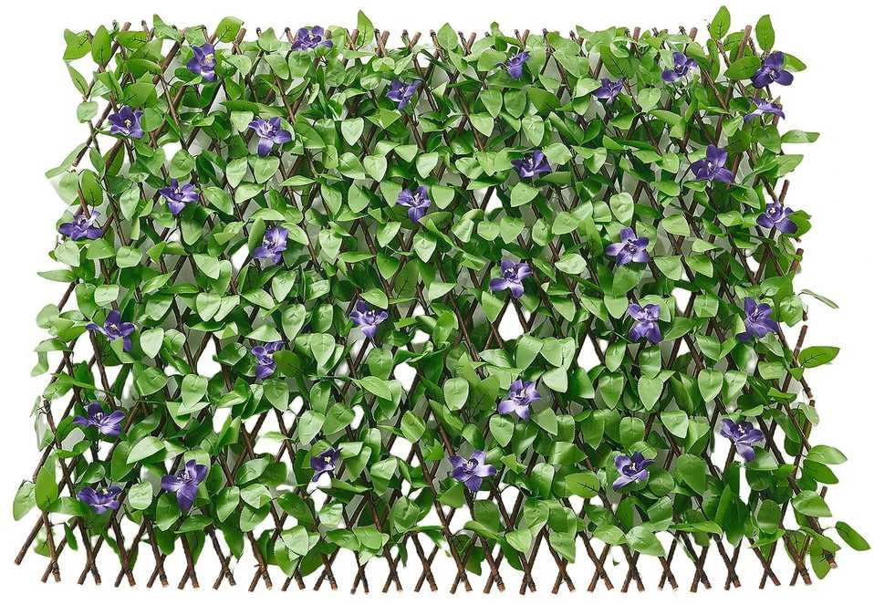 VEVOR Išplečiama privati tvora su dirbtiniu gebenės paneliu