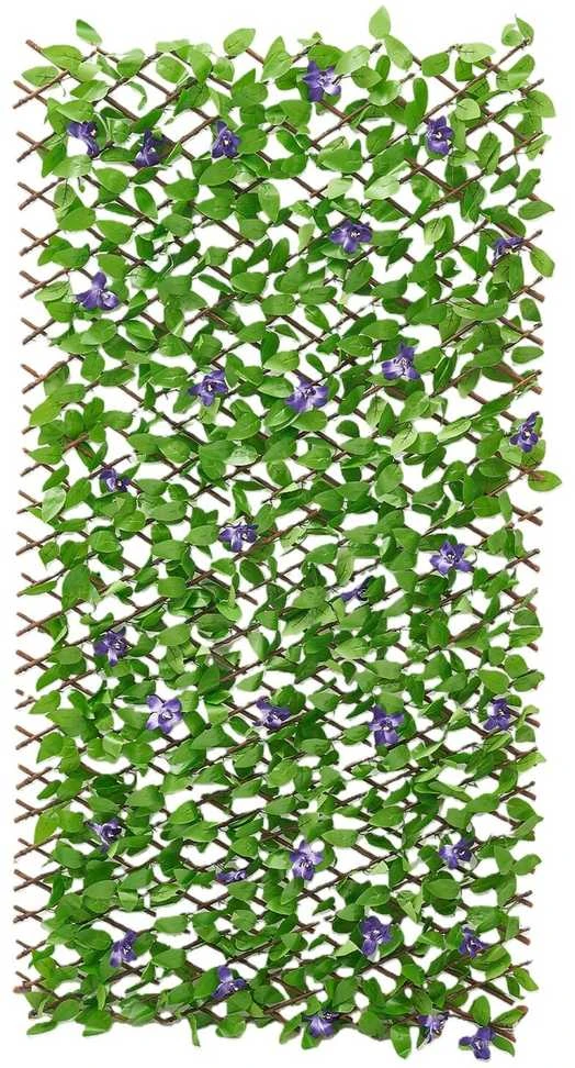 VEVOR Išplečiama privati tvora su dirbtiniu gebenės paneliu