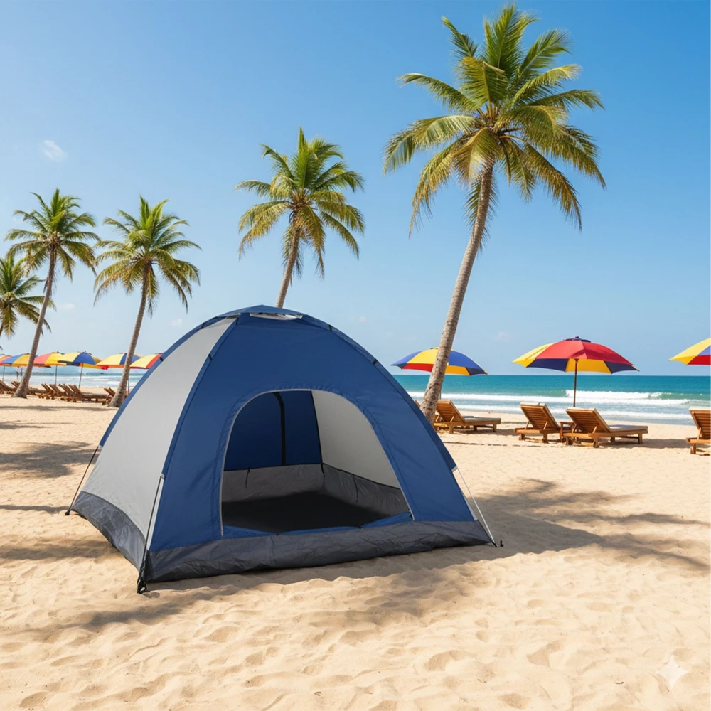 Relaxdays Iššokanti kempingo palapinė