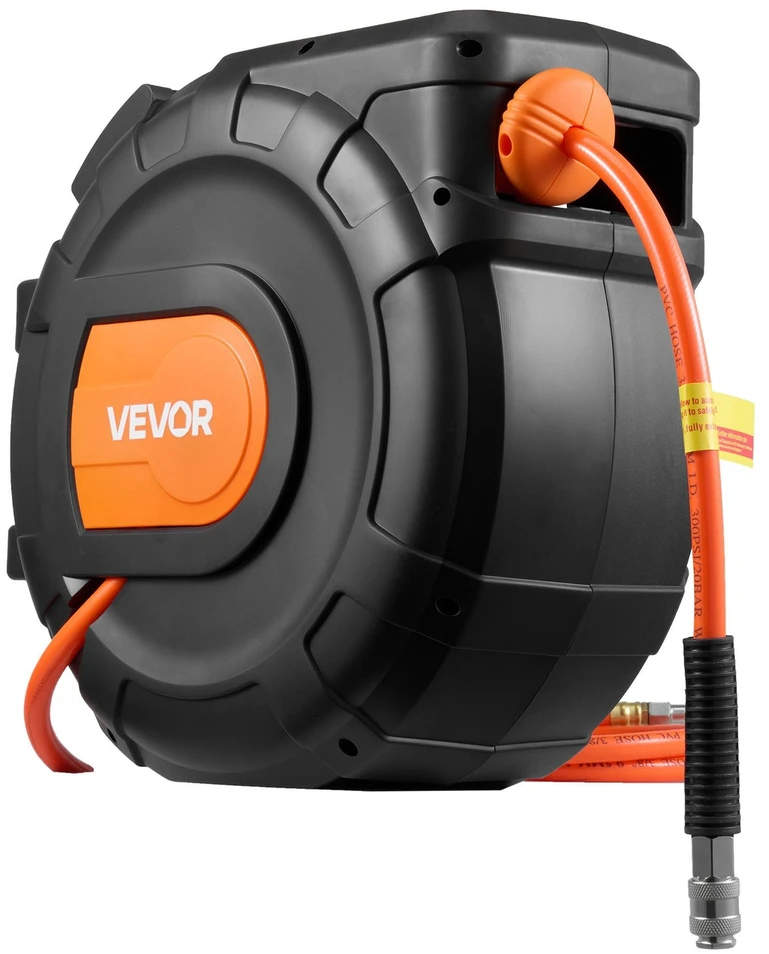VEVOR Ištraukiamas oro žarnos ritė 30m x 9.5mm