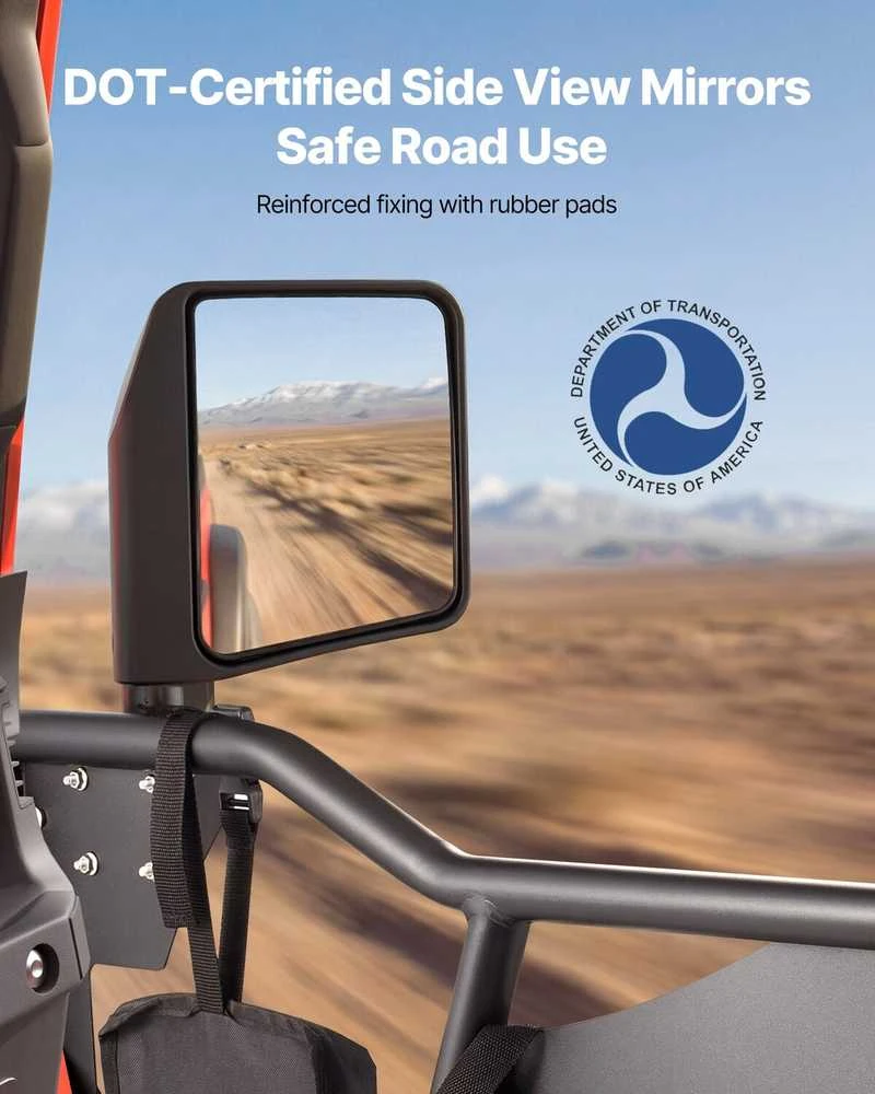 VEVOR Jeep tubularinės durys 2018-2026