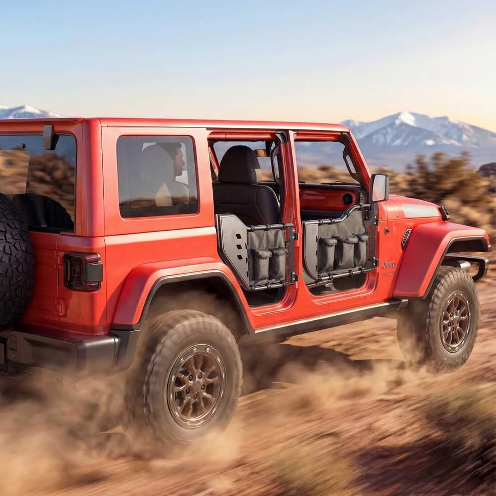 VEVOR Jeep Wrangler ir Gladiator plieninės durys