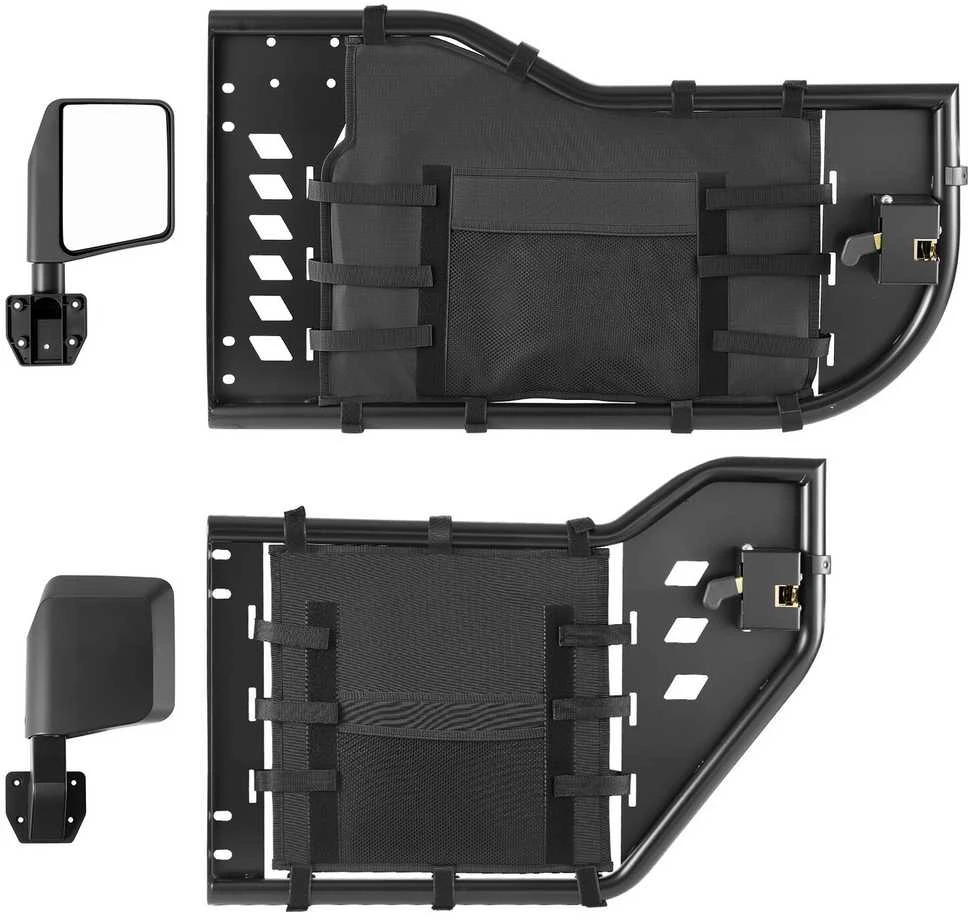 VEVOR Jeep Wrangler ir Gladiator plieninės durys