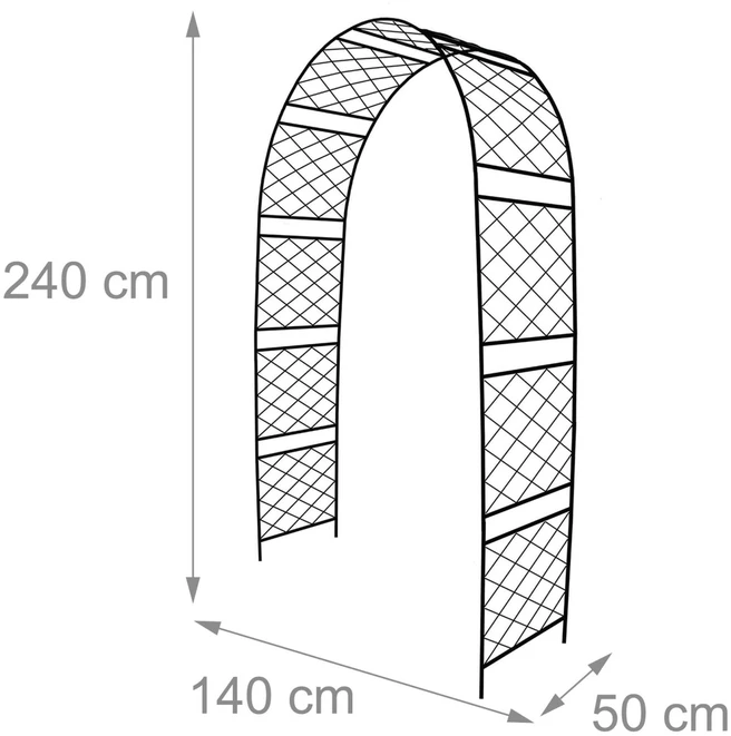 Juoda metalinė arka