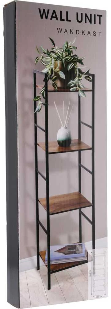 KOOPMAN Trends4You Metalinis Stalčiukas 29,5x23,5x106,5 cm - Knygų Lentyna - Saugojimo Stovas
