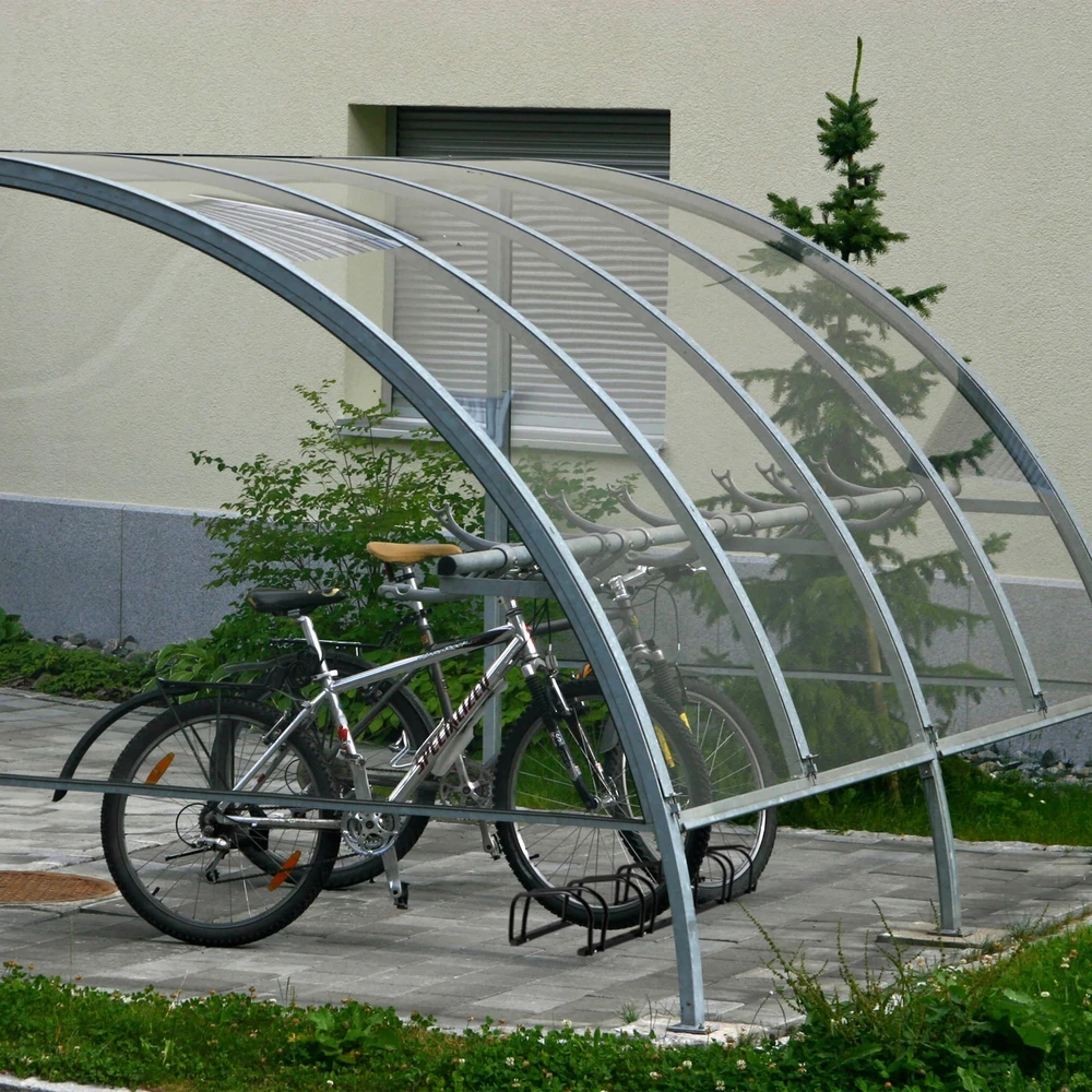 Relaxdays Juodas dviračių stovas 5 dviračiams