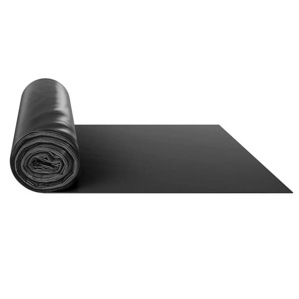 Vevor juodas polietileno plastiko lakštas 3 x 15 m