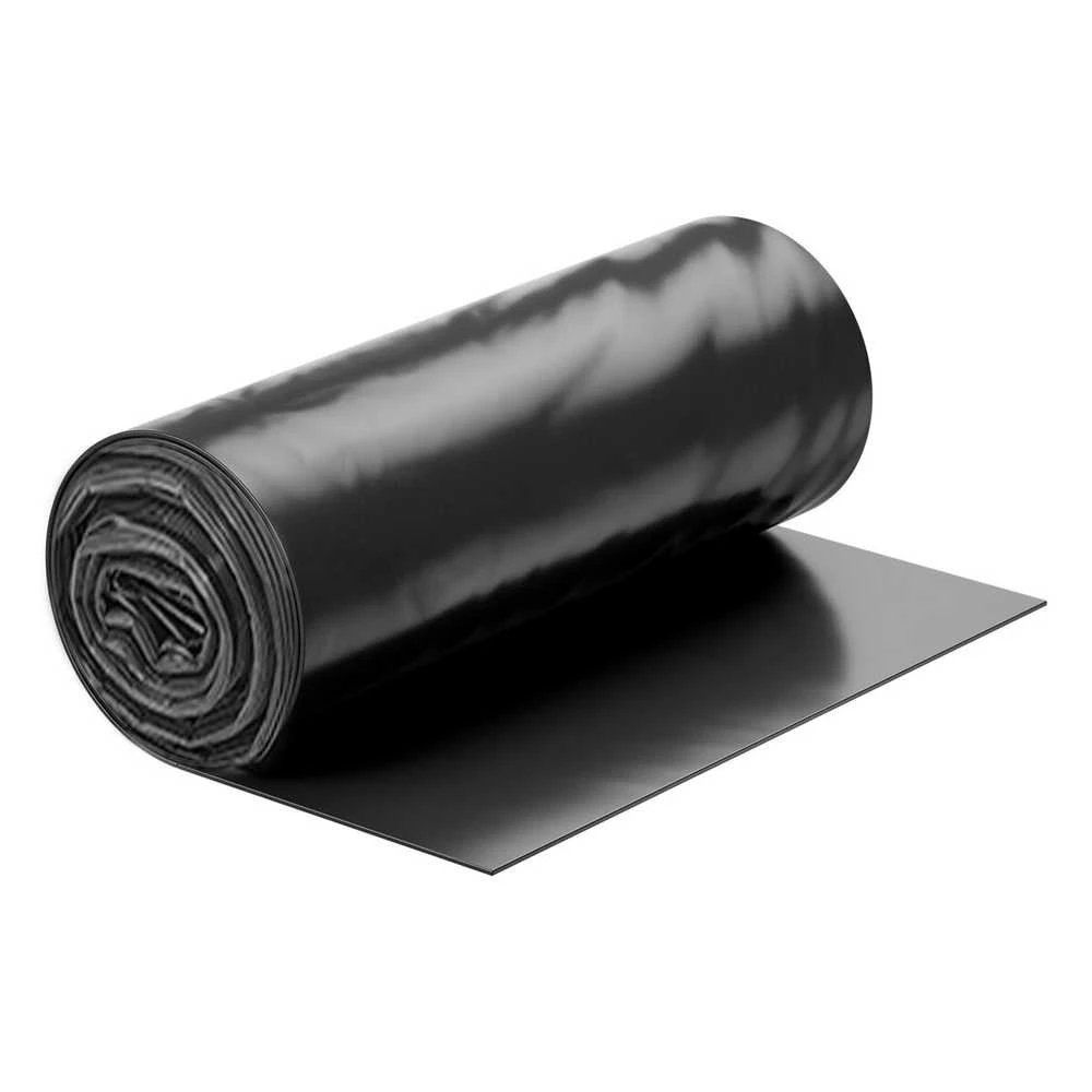 Vevor juodas polietileno plastiko lakštas 3 x 15 m