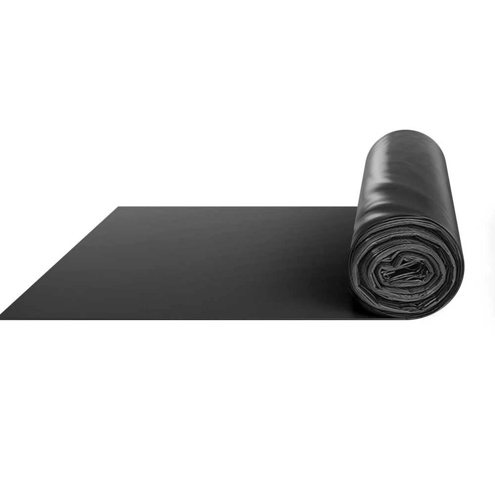 Vevor juodas polietileno plastiko lakštas 3 x 15 m