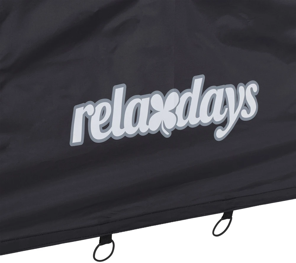Relaxdays Juodi futbolo vartai su taikiniais