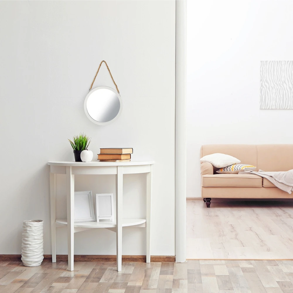 Relaxdays Jūrinis pakabinamas veidrodis su virve