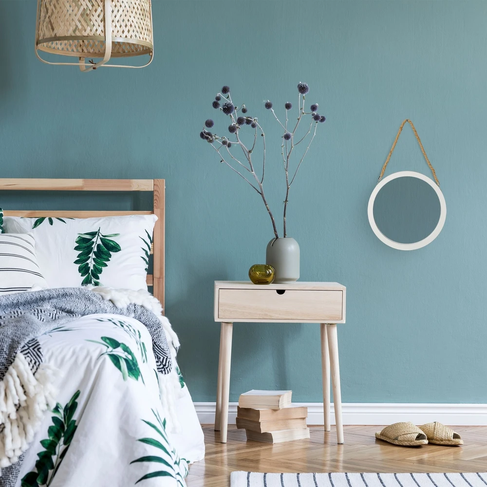 Relaxdays Jūrinis pakabinamas veidrodis su virve