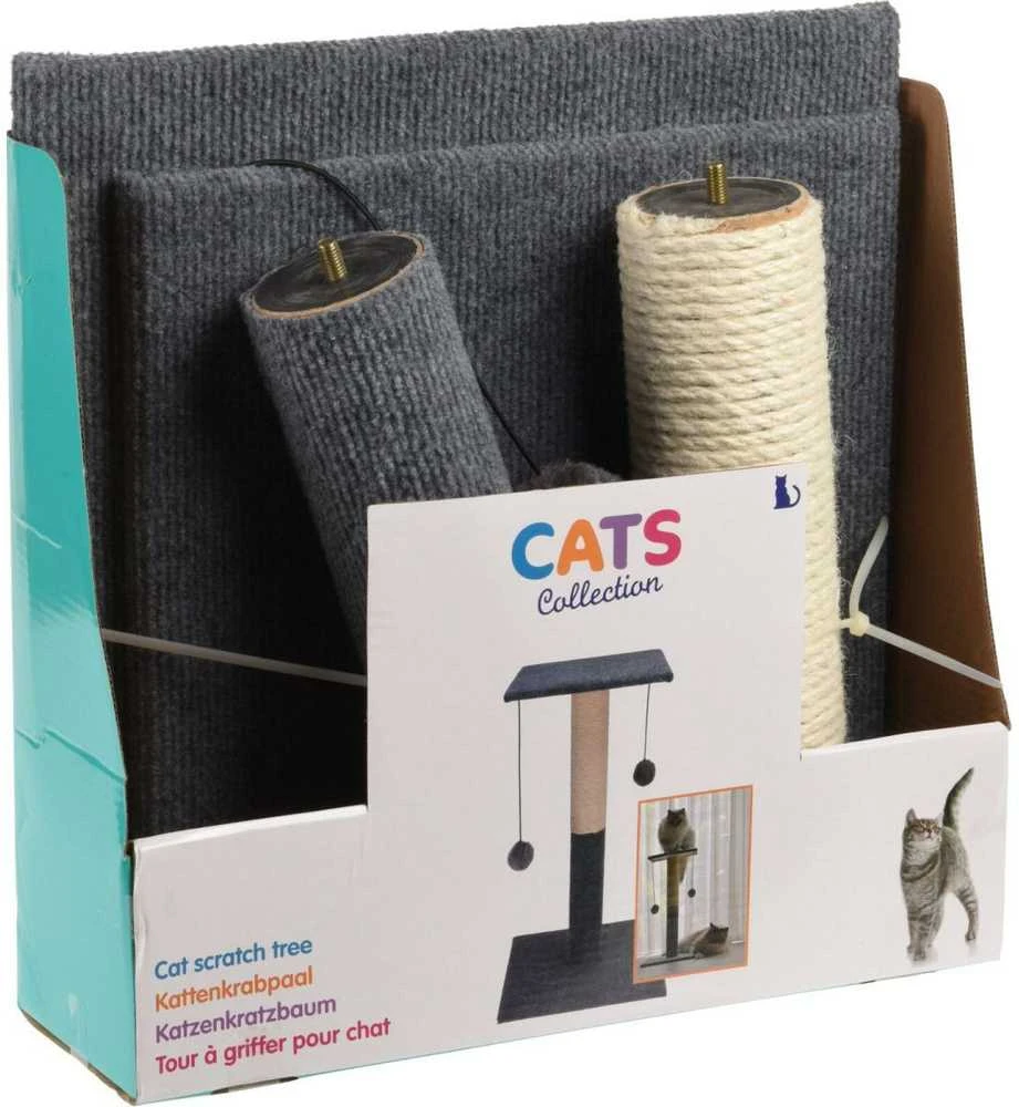 Cats Collection Kačių draskyklė su medžiu ir kamuoliukais