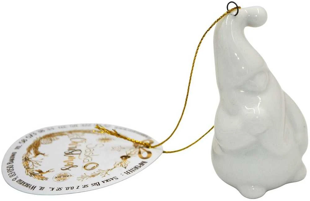 Saska Garden Kalėdinė porcelianinė bombka 8 cm