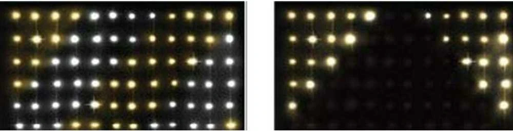 Christmas Decoration Kalėdinės užuolaidų lemputės 120 LED su pulteliu