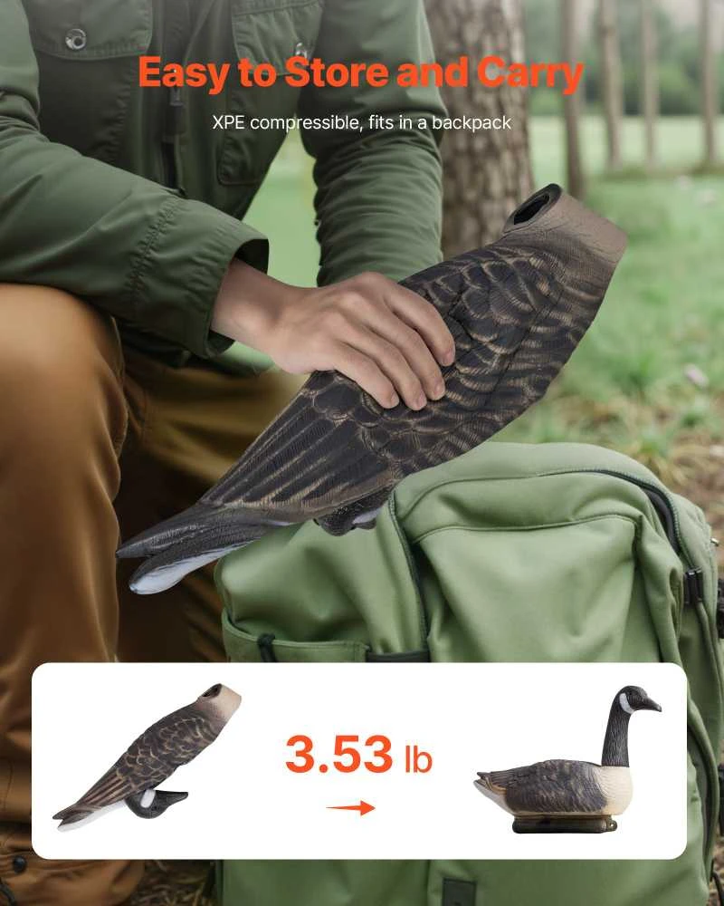 VEVOR Kanados žąsų masalas plaukiojantis 6 vnt.