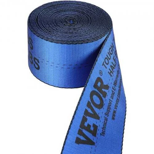 VEVOR Keltuvų diržai 10,2 cm x 9,1 m, mėlyni (10 vnt.)