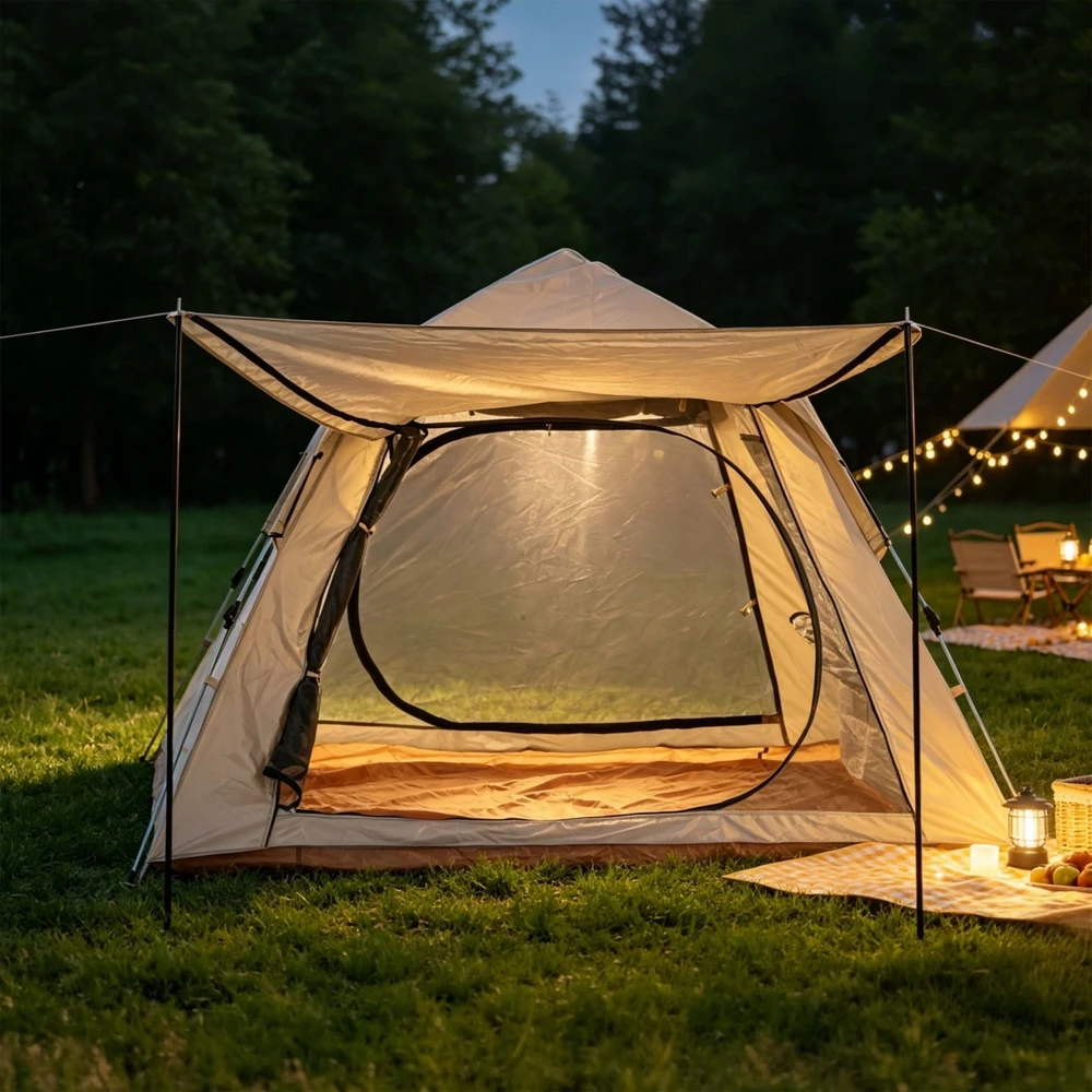 Relaxdays Kempingo palapinė 394 asmenims su stogeliu