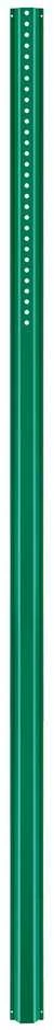 VEVOR Ketaus ženklų stulpas su U kanalu, 244 cm, žalias