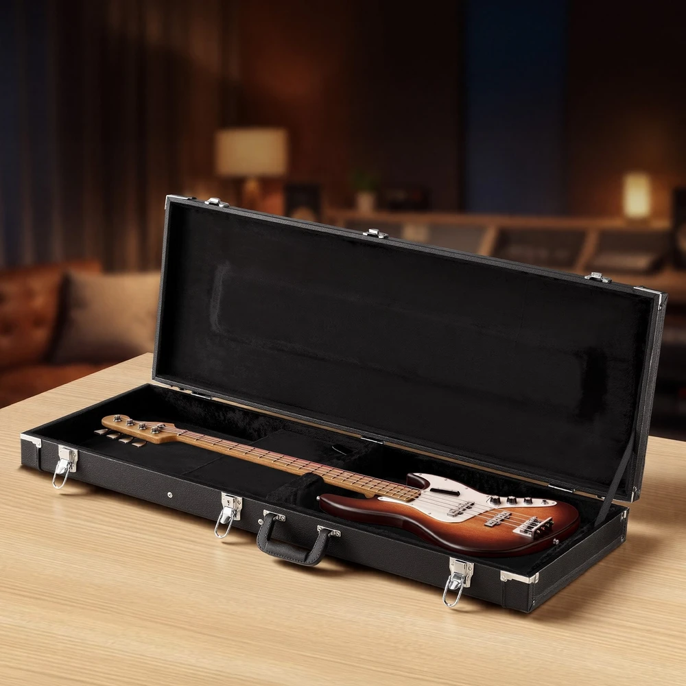 Kietas elektrinės gitaros dėklas, 1050 mm