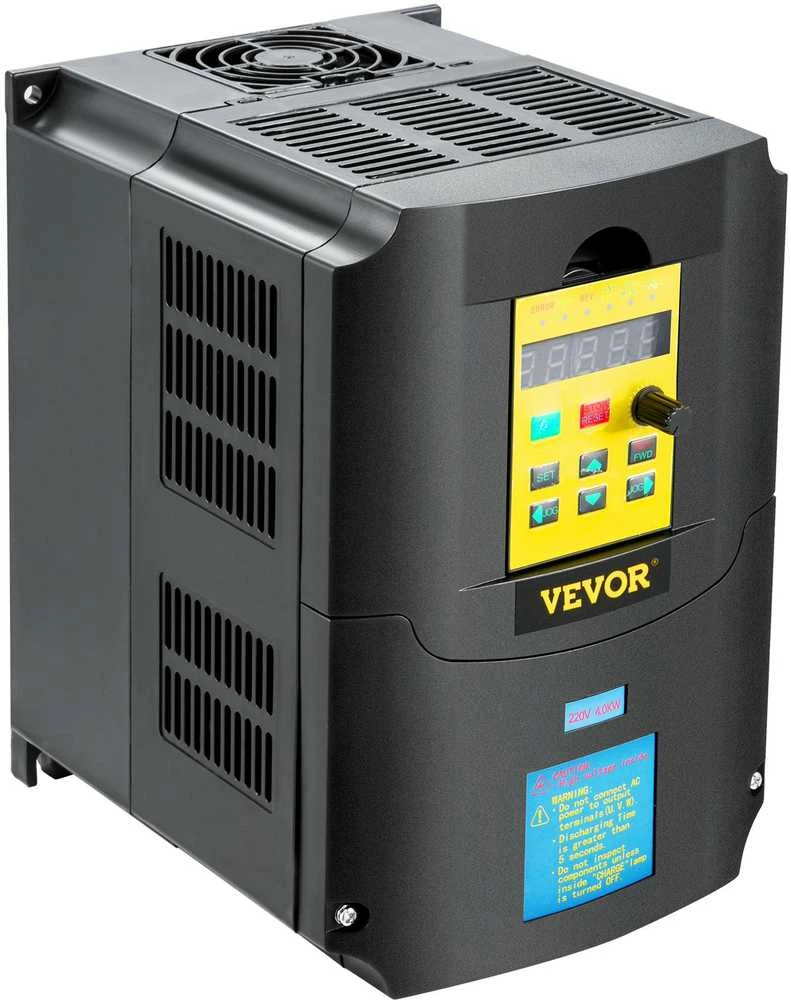 VEVOR Kintamo dažnio pavara, AC 220V įėjimas, 4kW