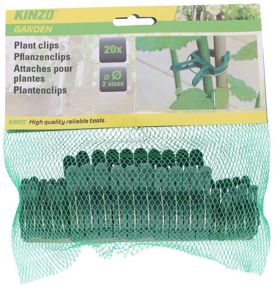 klipsai augalams 20 vnt. kinzo