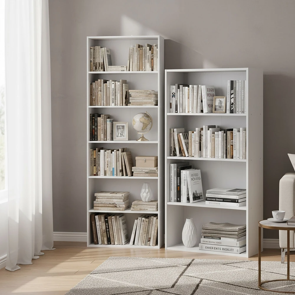 Relaxdays Knygų lentyna su reguliuojama lentyna