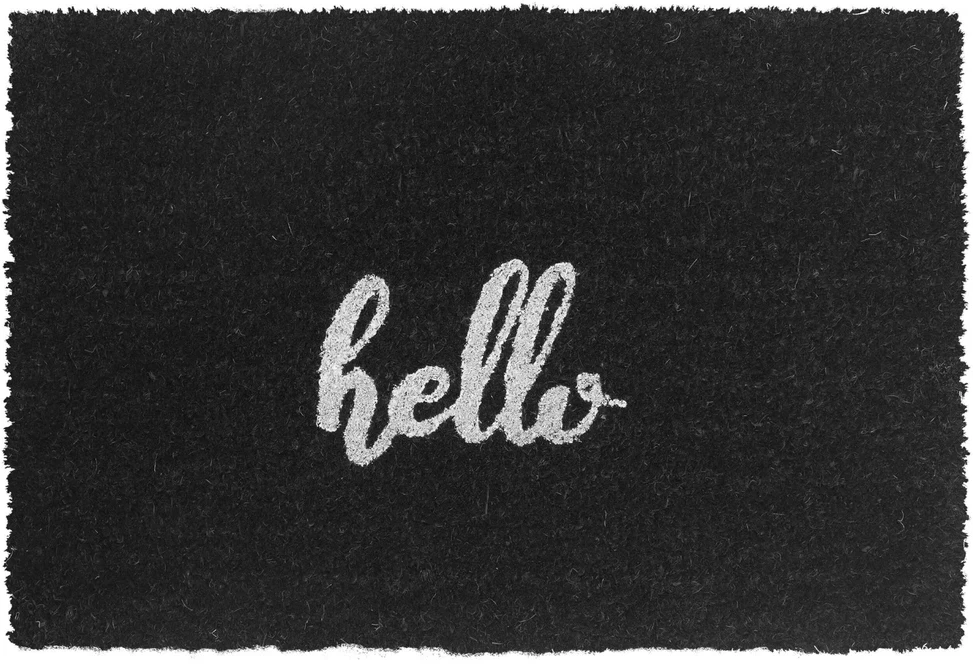 Relaxdays Kokosinis durų kilimėlis: Welcome