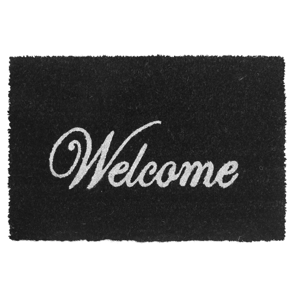 Relaxdays Kokosinis durų kilimėlis: Welcome