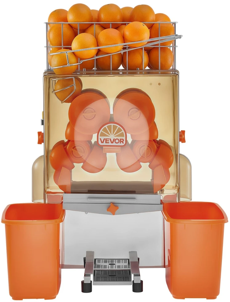 VEVOR Komercinė apelsinų sulčiaspaudė, 120W