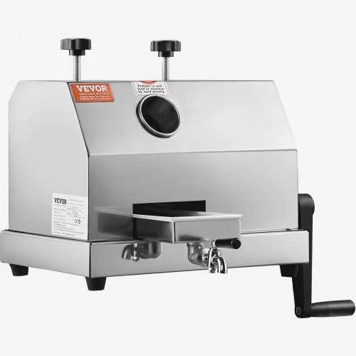VEVOR Komercinė cukranendrių sulčiaspaudė 50 kg/h 3 ritinėliai