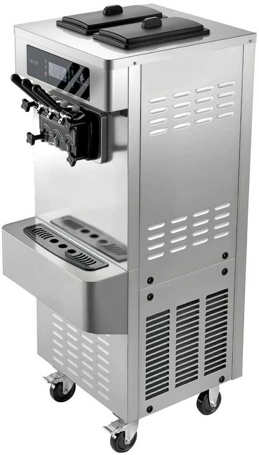 VEVOR Komercinis ledų gaminimo aparatas, 2200W, 3 skonių