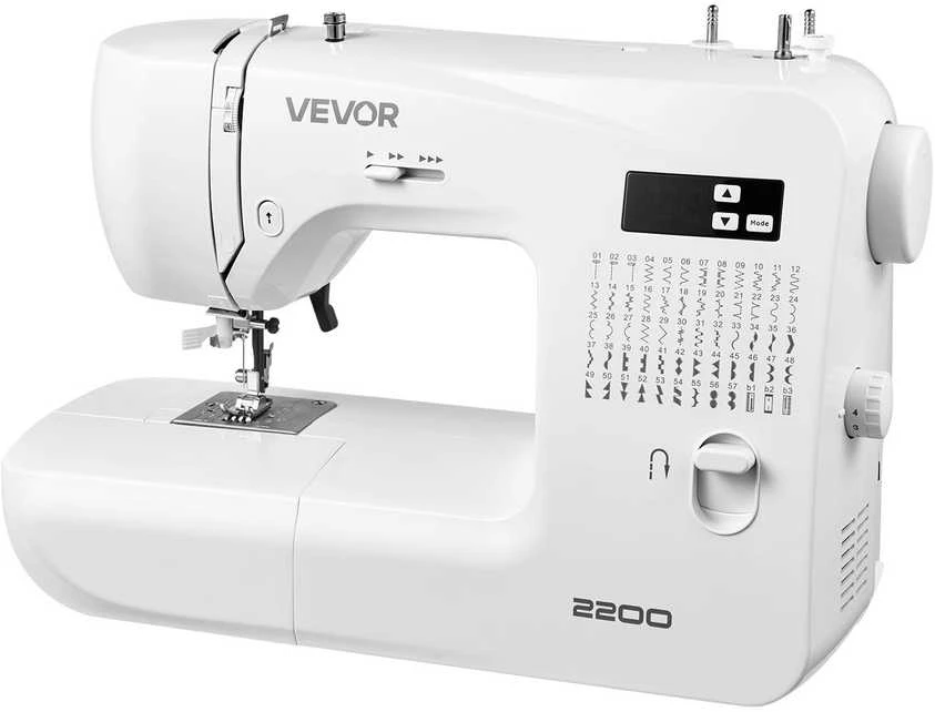 VEVOR Kompiuterizuota siuvimo mašina su 60 dygsnių programų