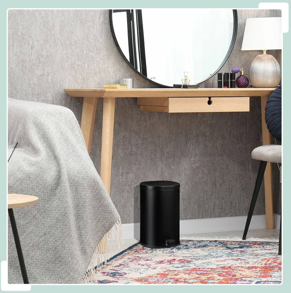 Relaxdays Kosmetinė šiukšliadėžė 5 litrai