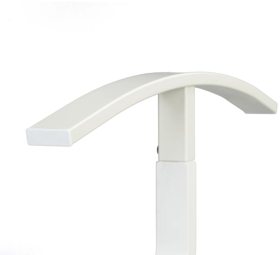 Relaxdays Kostiumo stovas 107 cm baltas